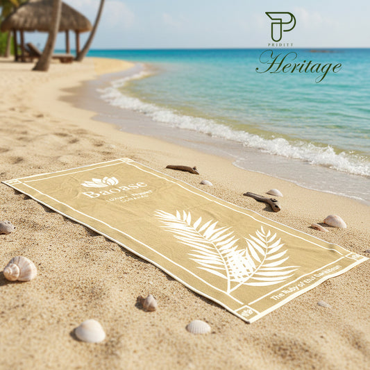 Heritage Velour Beach Towel