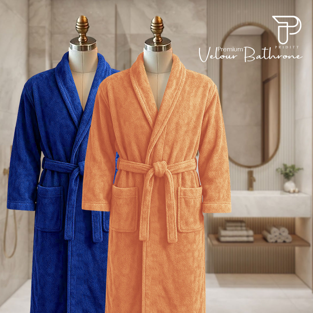Velour bathrobe (Couple set)