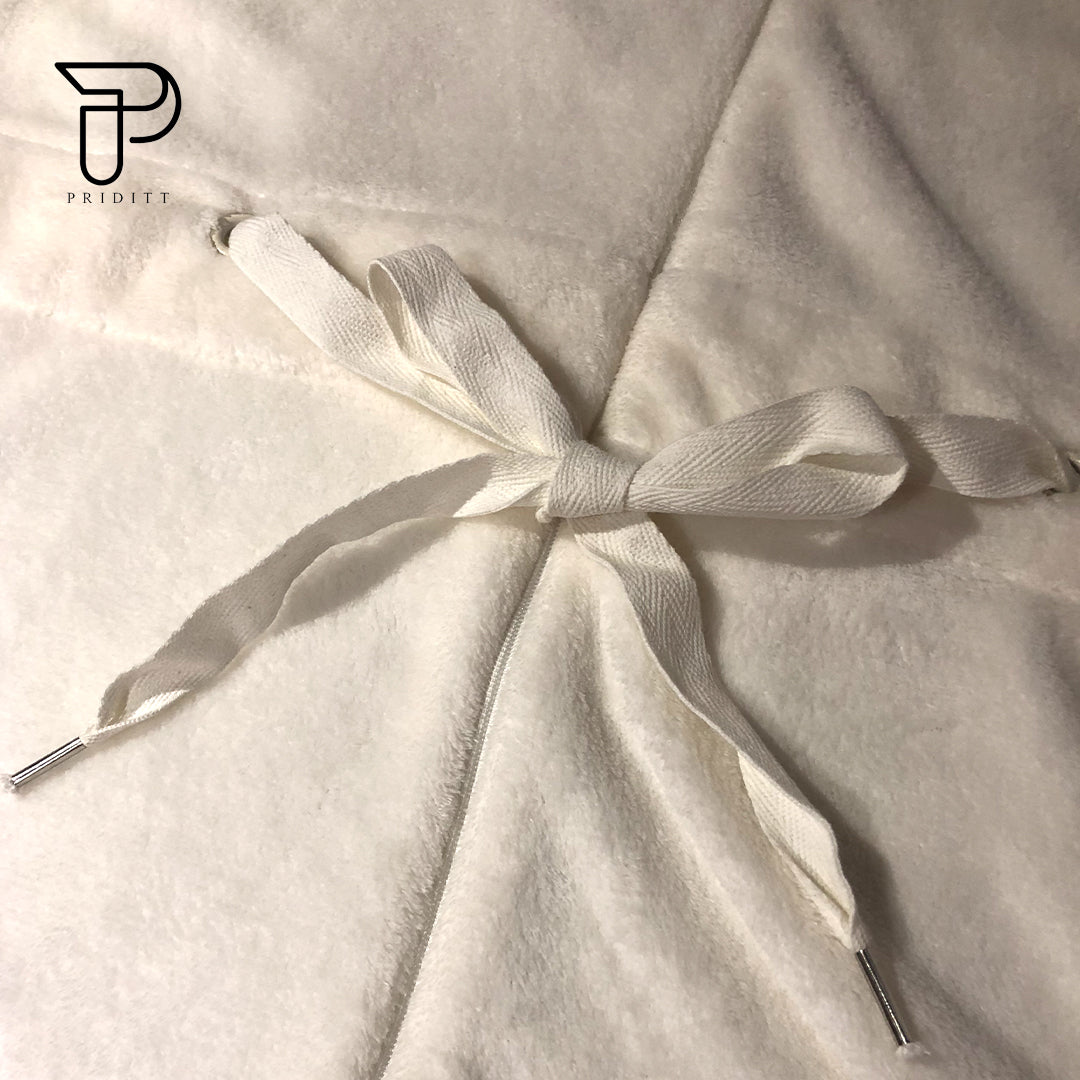 Coral Fleece Bathrobe (Zipper with Loop Belt)
