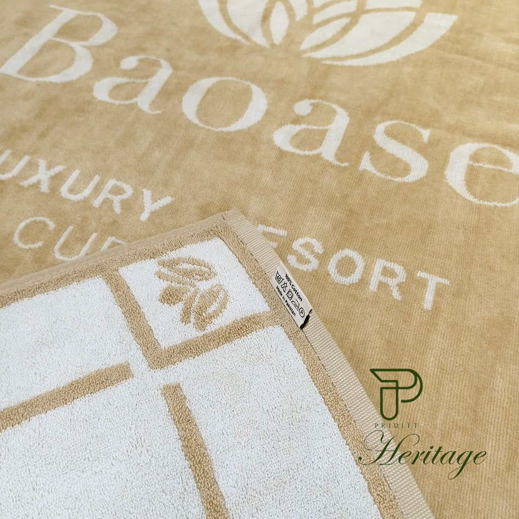 Heritage Velour Beach Towel