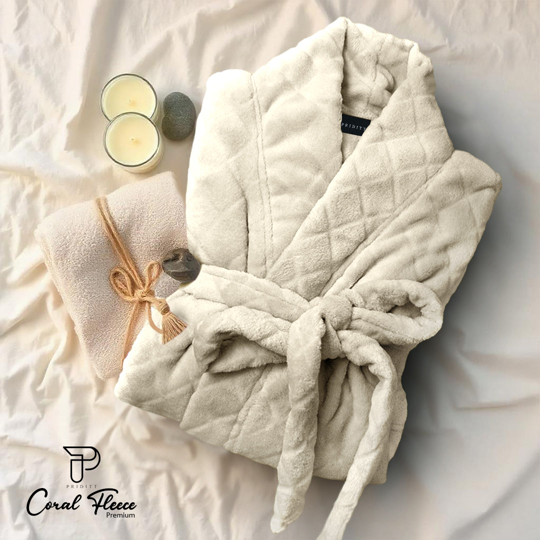 Coral Fleece Bathrobe
