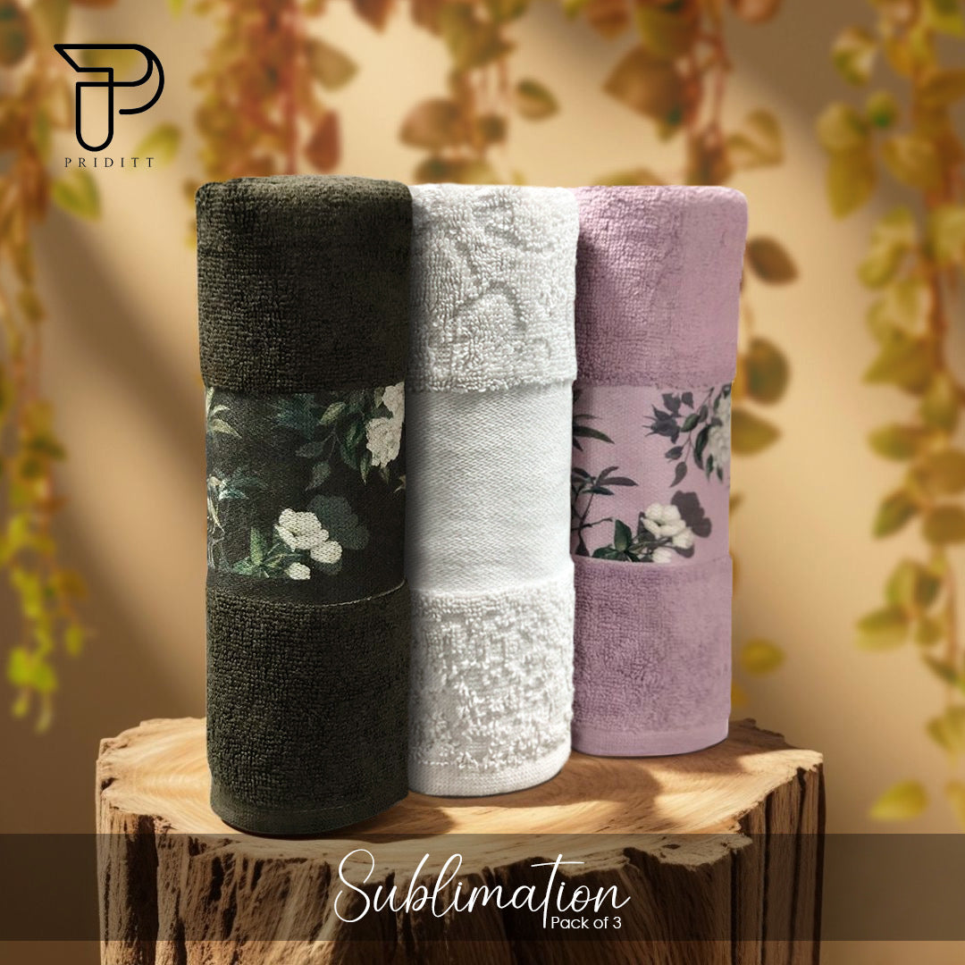 Sublimation Hand Towels (Pack Of Three)